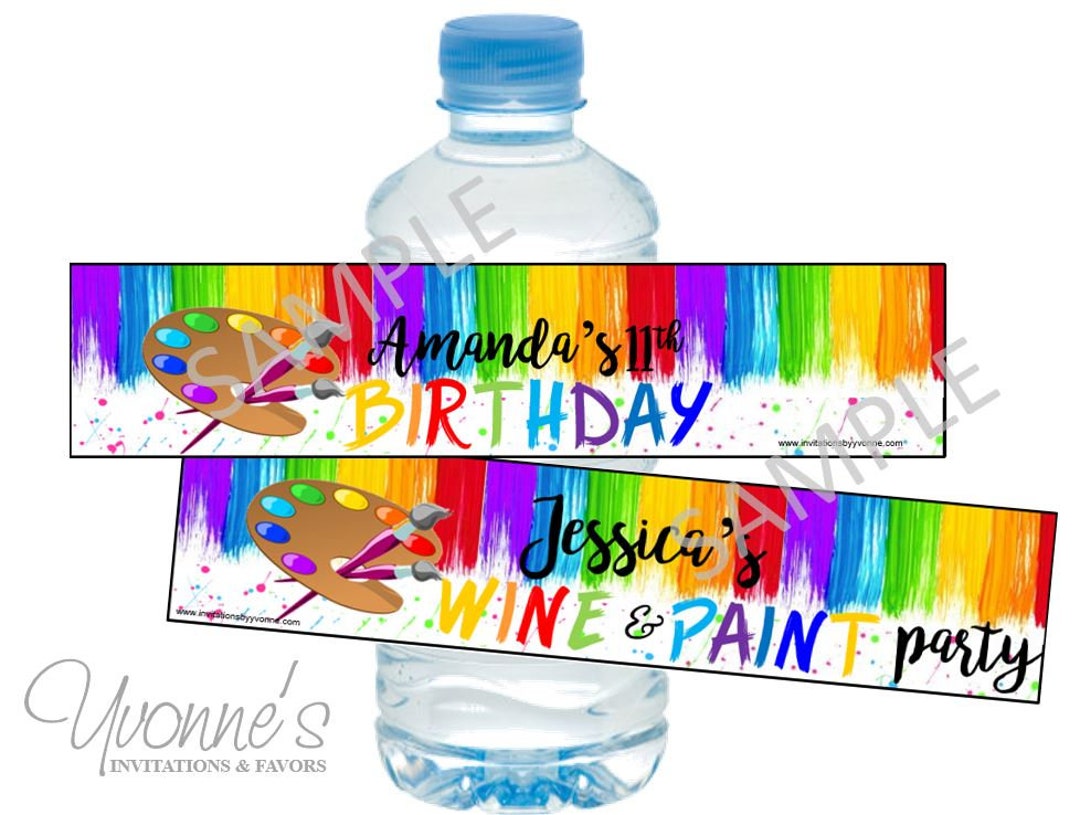 Paint Brush Candy Favors Set of 10 Art Party Favors, Paint Palette, Paint  Party Favors, Candy Tubes 