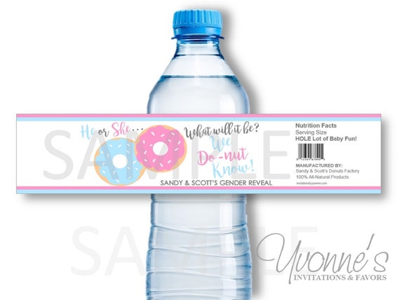 Decorate Your Water Bottle Kit - Makes 12