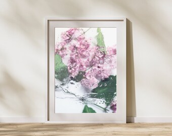 Purple Lilac Fine Art Print, Nature Inspired Photography by Araya Jensen