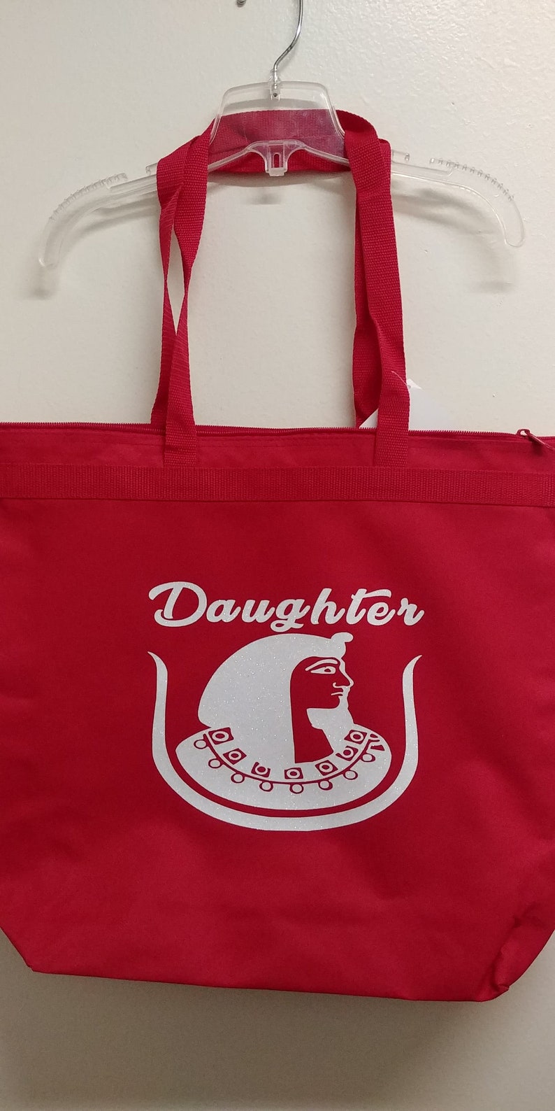 DOI Daughter of Isis PHA Zipper Tote Bag With Logo Image | Etsy