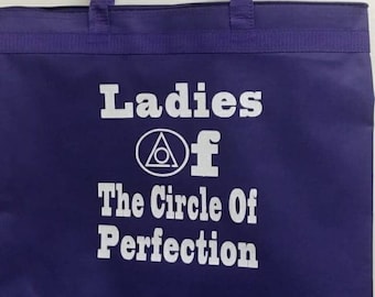 LOCOP - Ladies of The Circle of Perfection logo tote bag