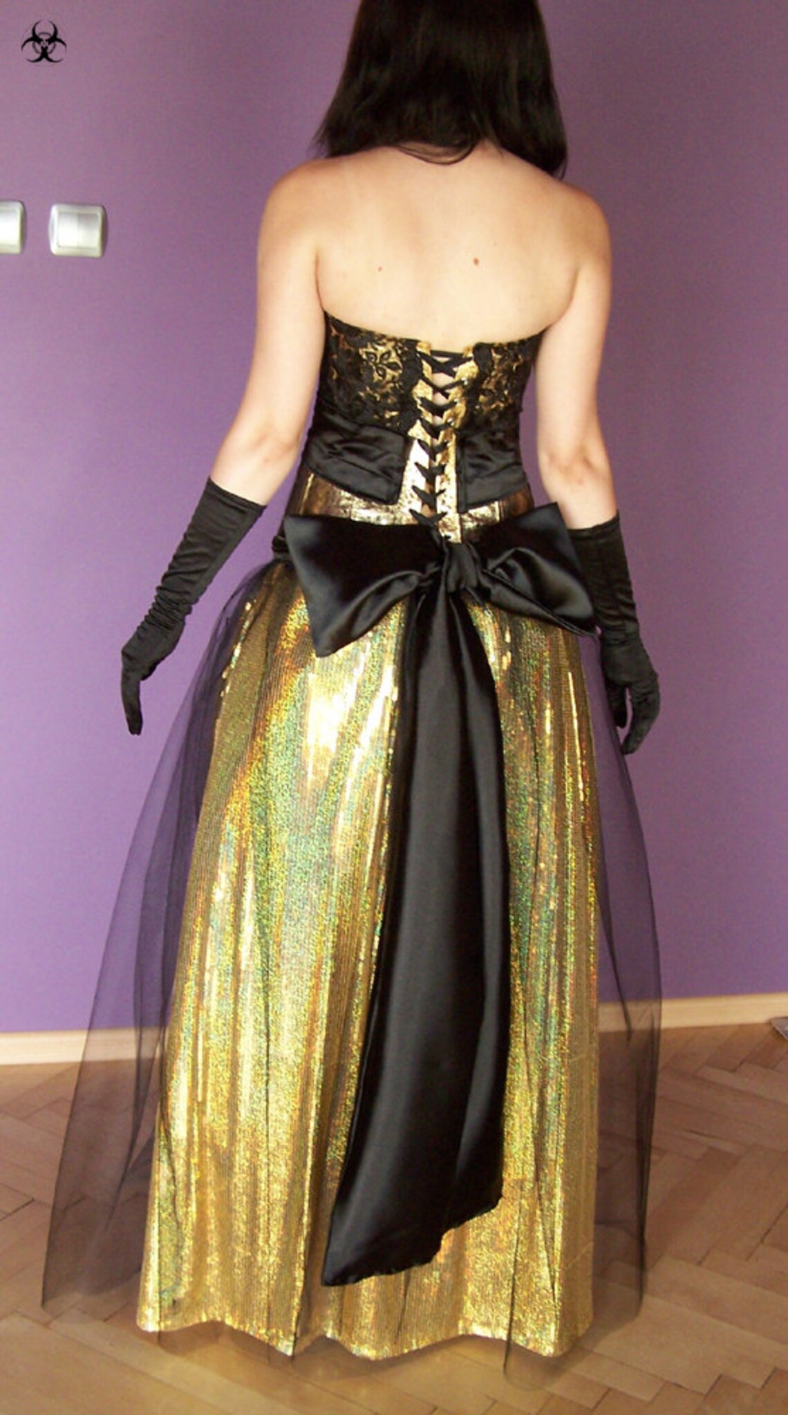 elenas ball gown