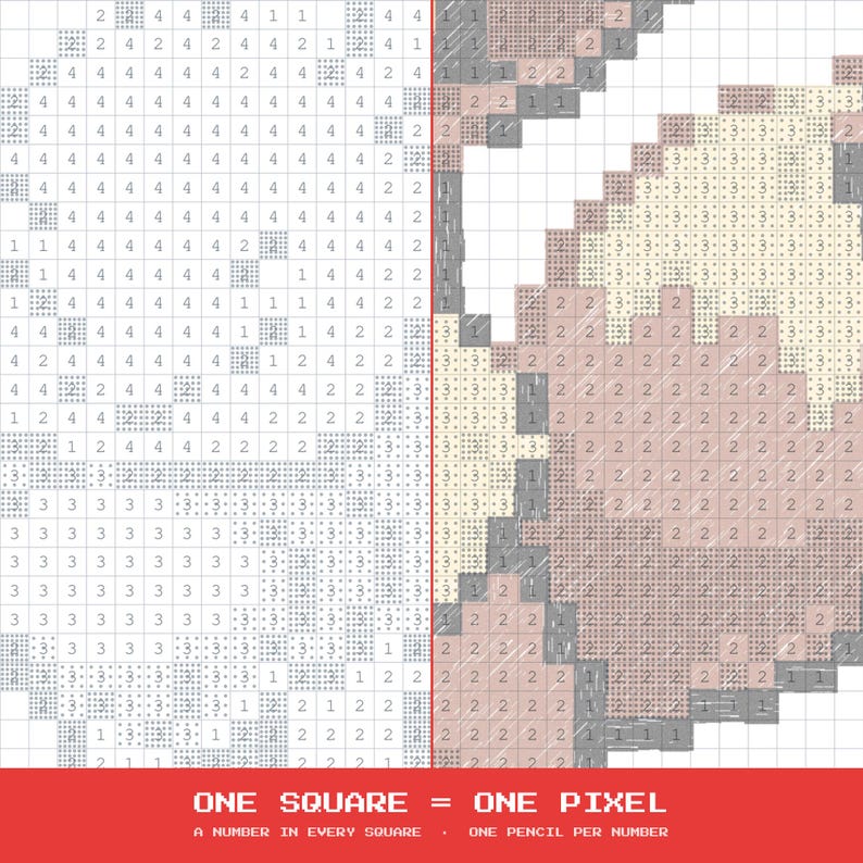Pokémon Eevee & Evolutions Pixel Art + Shiny – Color by Number PDF | 5 ...