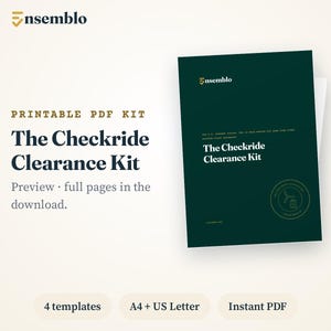 Checkride Checklist PDF, Private Pilot Prep Binder, DPE Questions, Discontinuance Plan, Student Pilot PPL