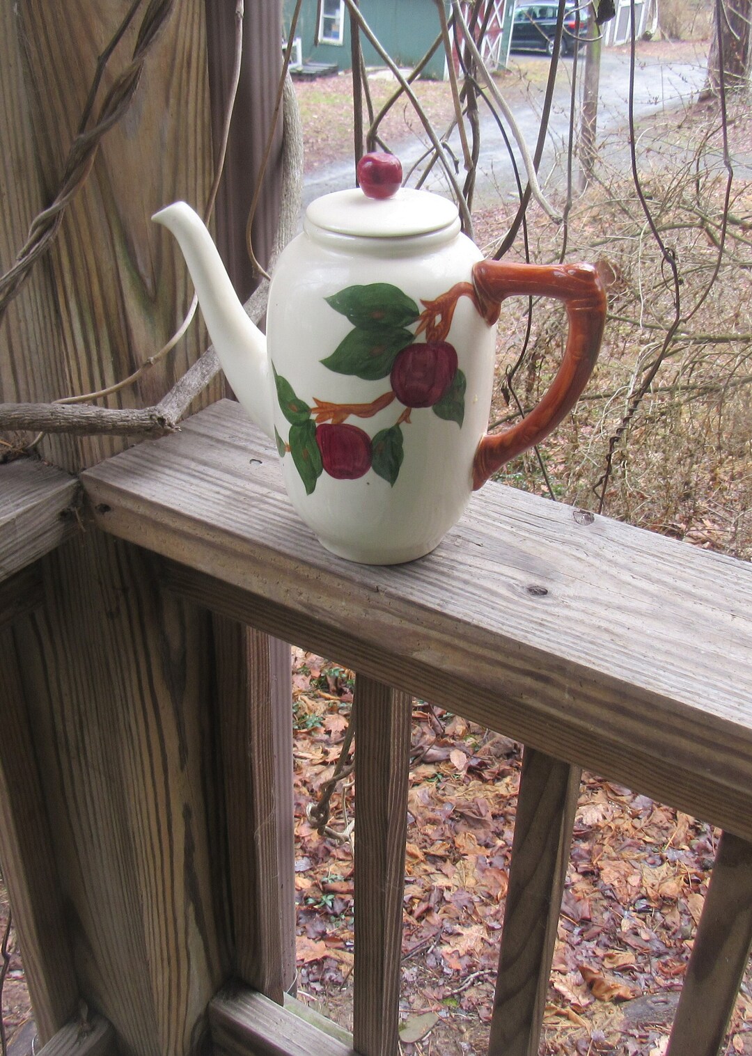 FRANCISCAN APPLE Coffee Pot Etsy