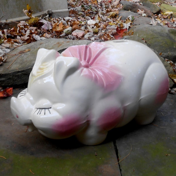 shawnee smiley pig extra large piggy bank