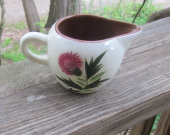 STANGL THISTLE cream pitcher, creamer