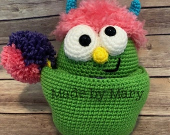 PDF PATTERN: Pouch Monster Amigurumi **Crochet Pattern Only, Not Actual Doll!** Crochet Monster