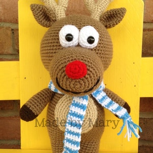 PDF Pattern: Reindeer Crochet Pattern *Crochet Pattern Only, Not Actual Doll*