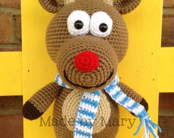 PDF Pattern: Reindeer Crochet Pattern *Crochet Pattern Only, Not Actual Doll*