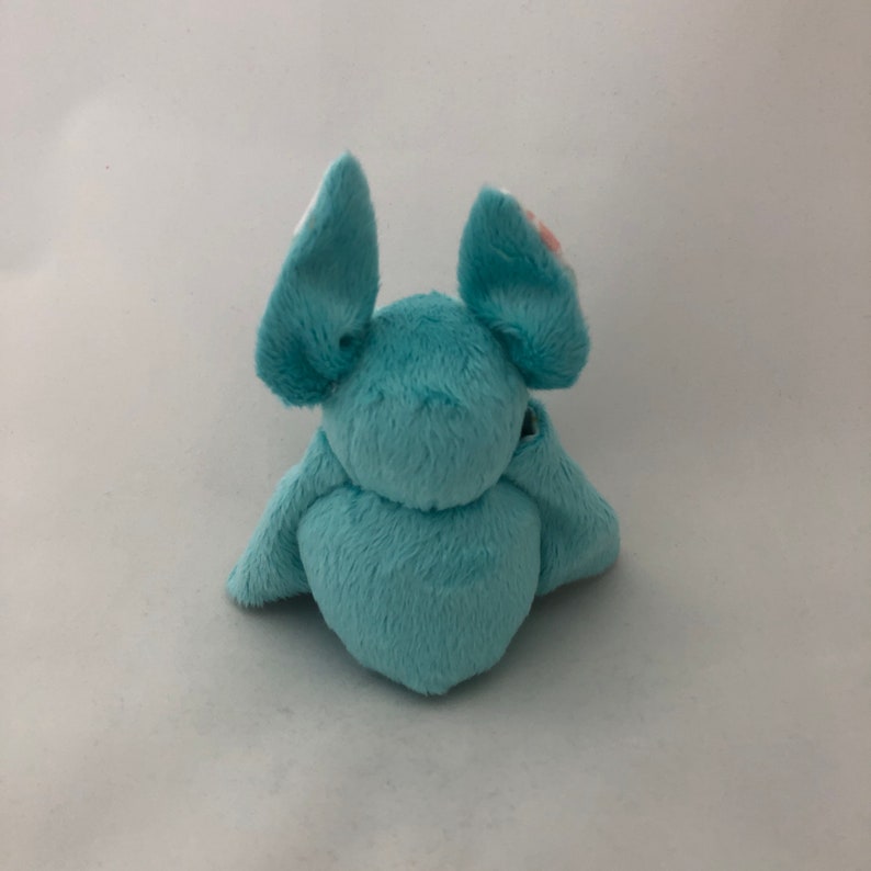 Turquoise Easter Bunny Bat Plush Stuffed Animal Softie | Etsy