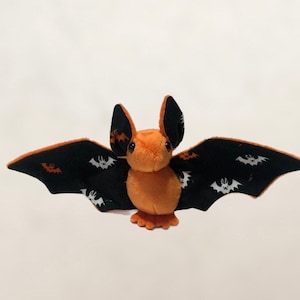 Glow-in-the-dark Bats Bat Plush, Stuffed Animal, Softie