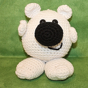 PDF PATTERN: Polar Bear Noggin Pal
