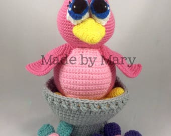 PDF PATTERN: Bird Amigurumi *Crochet Pattern Only, Not Actual Doll*