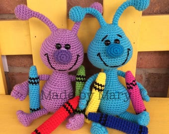 PDF PATTERN: Doodlebug Amigurumi *Crochet Pattern Only, Not Actual Doll*