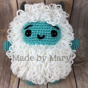 PDF Pattern: Happy Yeti **Crochet pattern only, not actual doll!** Crochet Yeti