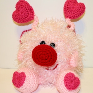 PDF PATTERN: Lovebug Noggin Pal, **crochet pattern, not actual doll!**