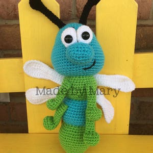PDF PATTERN: Dragonfly Amigurumi *Crochet Pattern Only, Not Actual Doll*