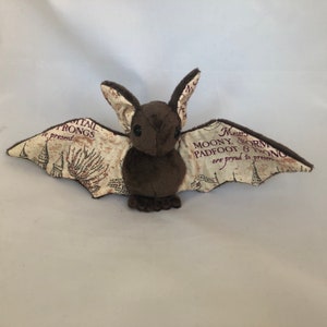 Magier Map Bat Plüschtier, Stofftier, Softie