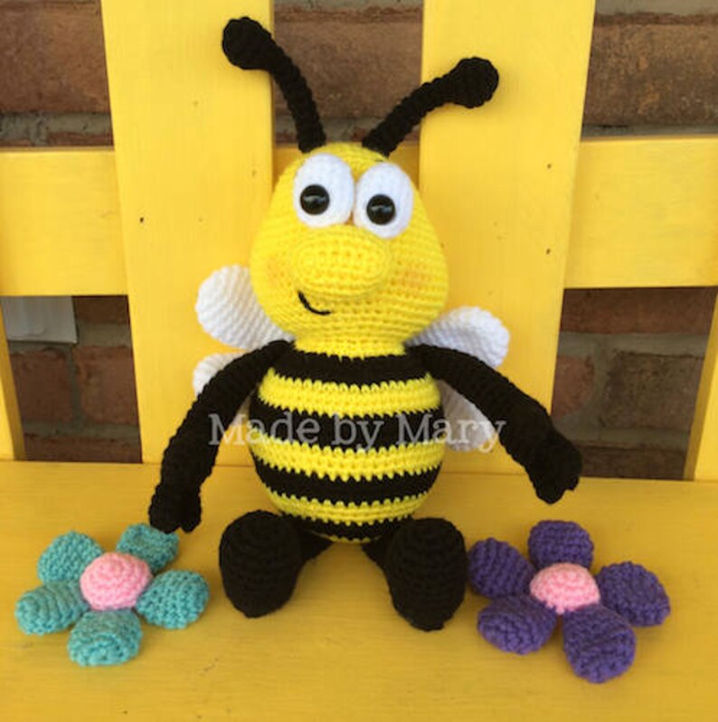 PDF PATTERN: Bumblebee Amigurumi Crochet Pattern Only, Not Actual Doll image 5