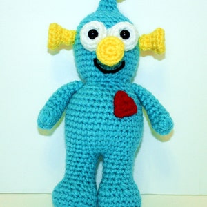 PDF Pattern: Maxx the Alien Crochet Toy