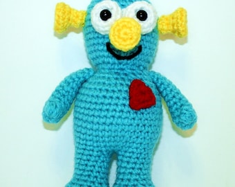 PDF Pattern: Maxx the Alien Crochet Toy