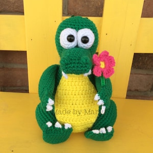 PDF Pattern: Clive the Crocodile **Crochet Pattern Only, Not Actual Doll**