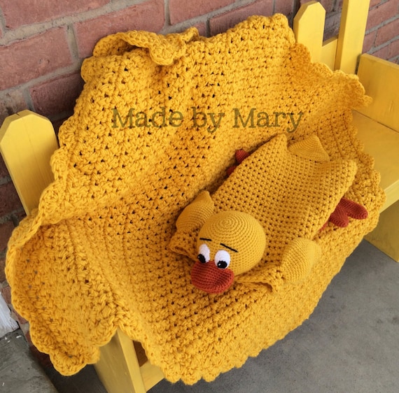 1 Set Of Combined Crochet Material Pack Travel Duck Doll Including