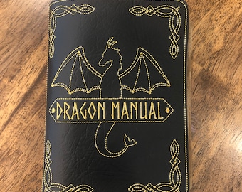 Dragon Manual - Handmade, 20 pages