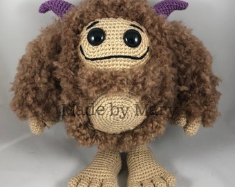 PDF Pattern: Bigfoot Amigurumi **Crochet pattern only, not actual doll!** Crochet Monster