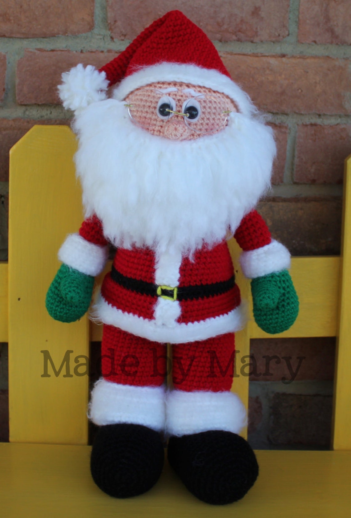 PDF Pattern: Santa Claus Crochet Pattern Only Not Actual | Etsy