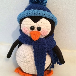 PDF PATTERN: Captain Waddles the Penguin crochet Pattern Only, Not ...