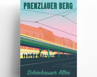 Affiche de Berlin: Prenzlauer Berg