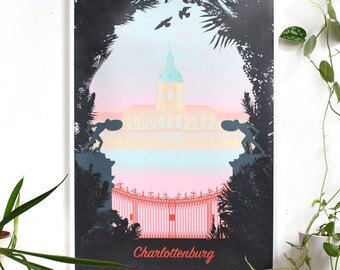 Berlin Poster Castle Charlottenburg