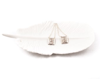 Escapulario de plata de ley - Unisex