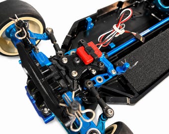 Supporto per transponder per Tamiya TT-02 / TT02 – compatibile con MyLAPS