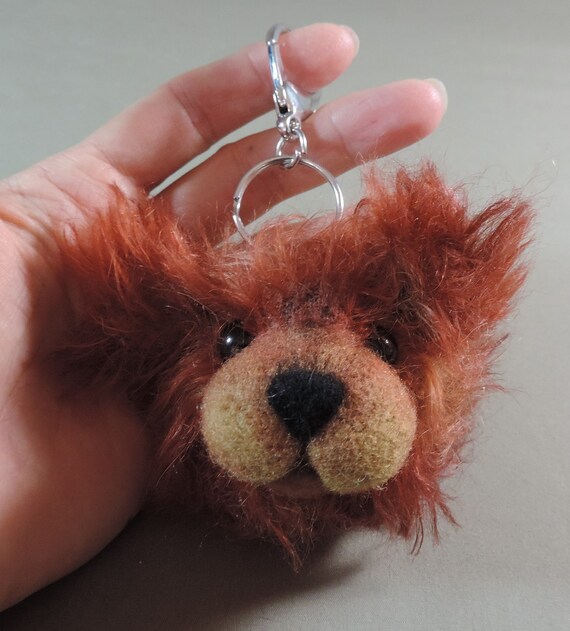 stuffed bear head
