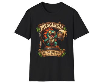 World of Warcraft | WoW | Murloc | Just One More Quest Tee