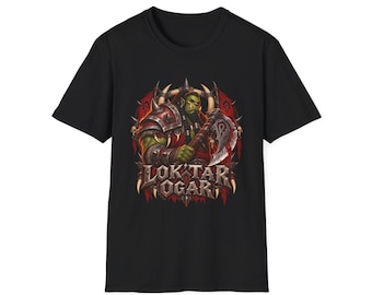 World of Warcraft | WoW | Victory or Death | Lok'tar Ogar Tee