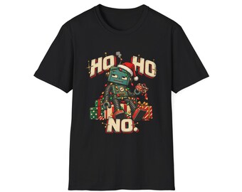 Christmas | Holiday Robot | Ho Ho No | Graphic Tee