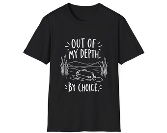Wild Swimmer Gift | Out of My Depth By Choice | Graphic Tee