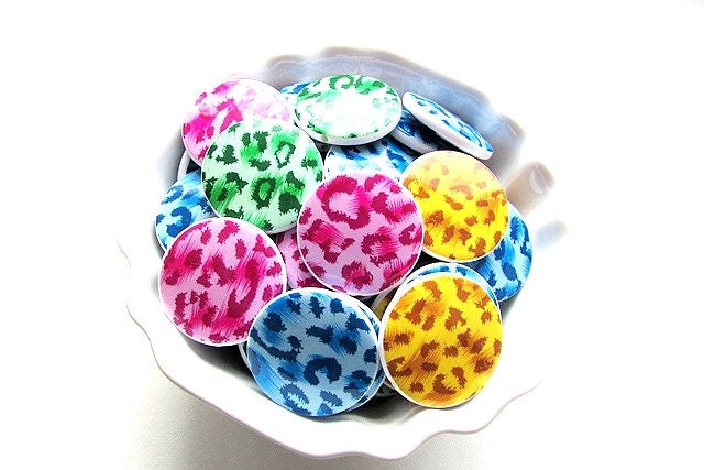 Y-ATP-RI1253G-25 Assorted Circus Animal Beads 25 Pack - ACRYLIC/PLASTIC  PARTS