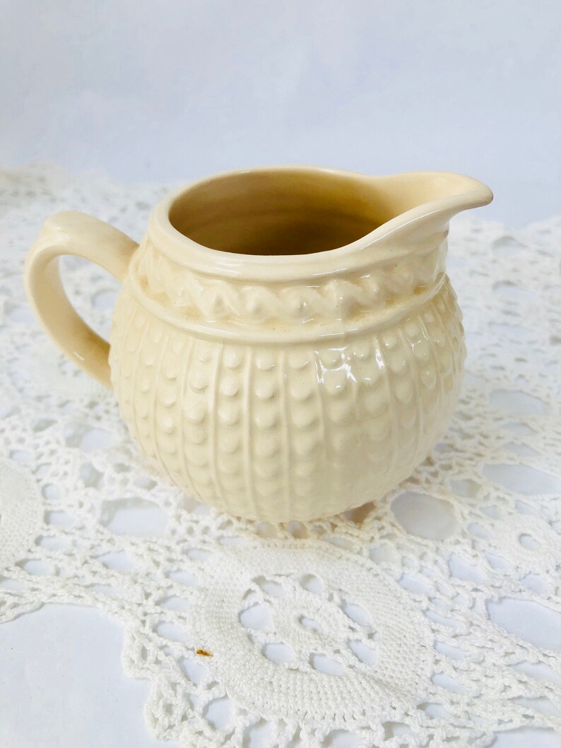 Creamer and sugar bowl with lid set pair vintage cream pitcher Etsy