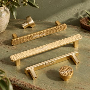 Moderne Schrankgriffe, goldene Schubladengriffe, minimalistische Möbelbeschläge, Küchenschrankgriffe aus Zinklegierung, Kleiderschrankgriffe