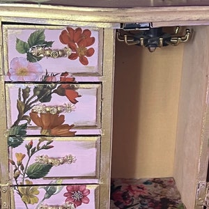 Hand Painted Jewelry Box Classic Floral Jewelry Box Jewelry Etsy Il 300x300.4773021572 O38x