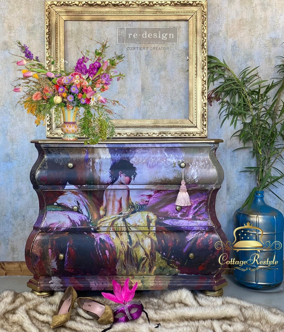 NEW PEACEFUL Limited Edition A1 Decoupage Rice Paper Etsy