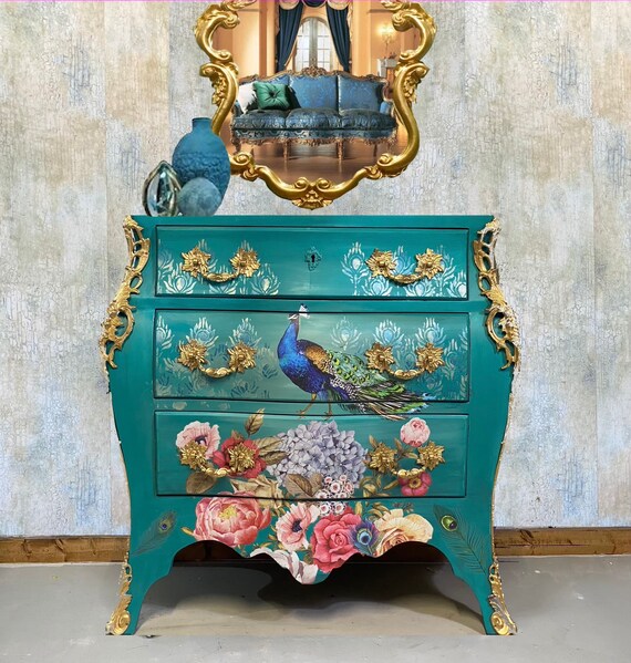 Sold Bombe Chest Custom Request Only See Description Etsy