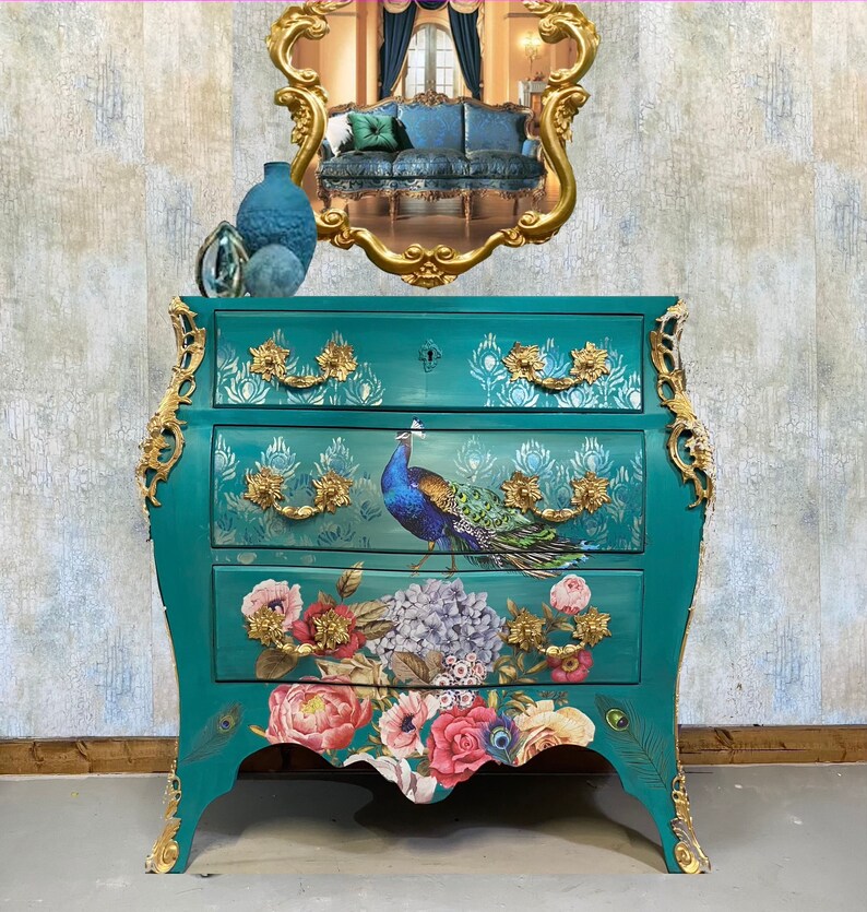 Sold Bombe Chest Custom Request Only See Description Etsy