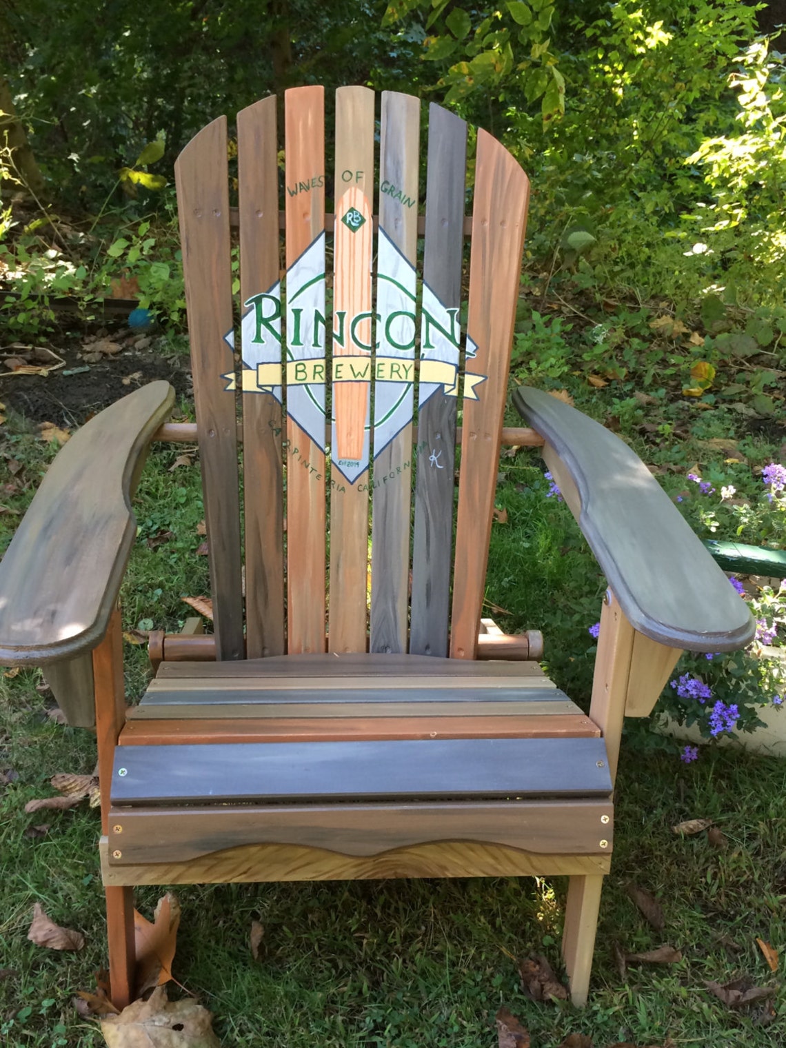 Hand Painted Adirondack Chair Etsy