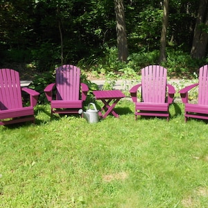 Adirondack Chair - Hand Painted Adirondack Chair - Beach Chairs - Custom Painted Adirondack Chair